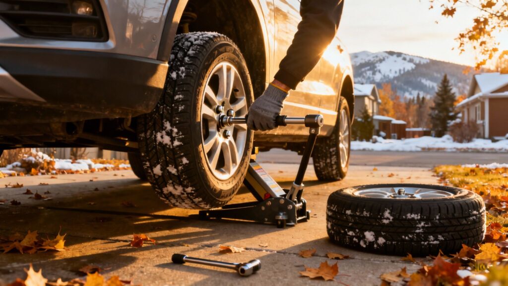 seasonal tire change tire swap scaled