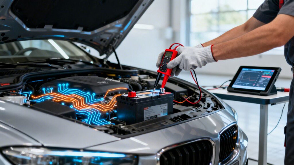 electrical repair car battery