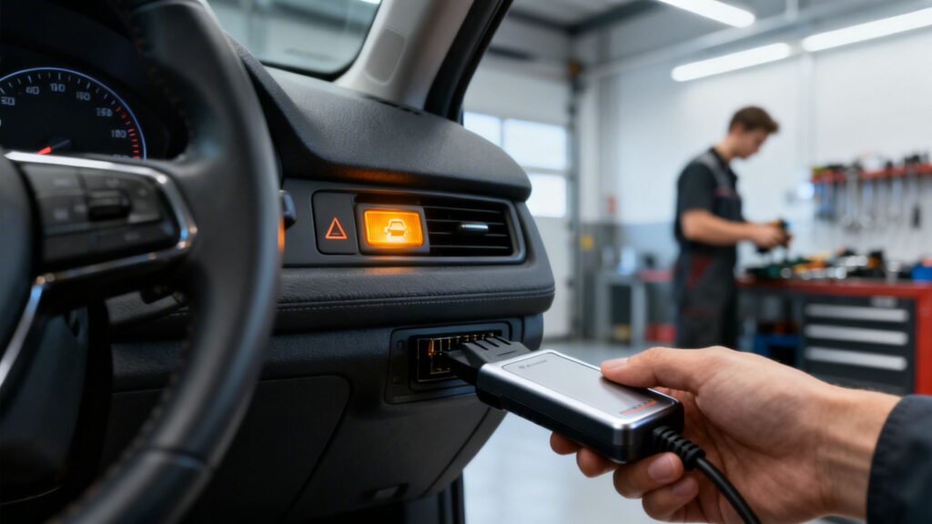 engne light on car diagnostics