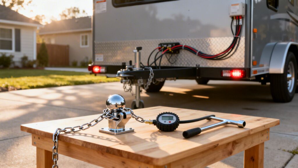 trailer safety inspection trailer gear