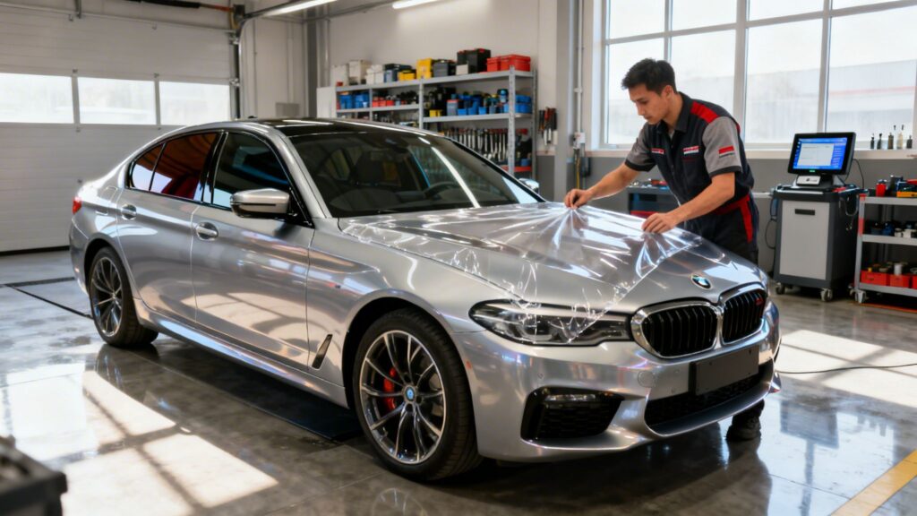 auto repair oshawa ajax whitby protective film