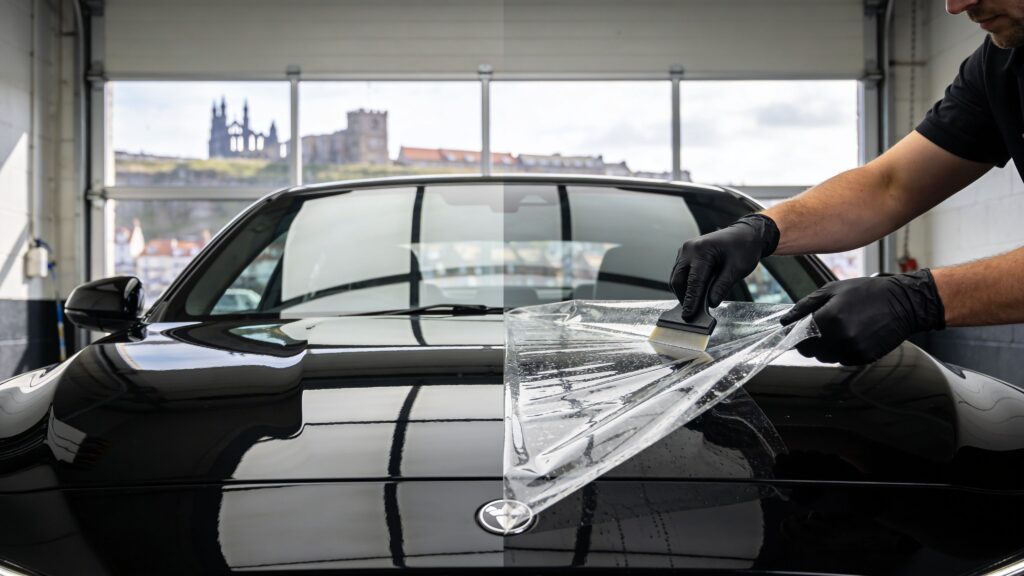 paint protection film installation car wrapping