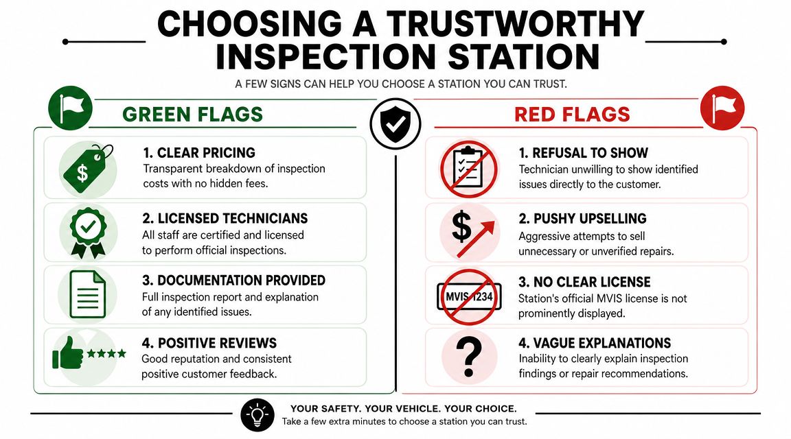 How to Choose a Trustworthy Inspection Station